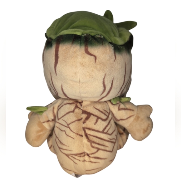 Disney Parks 10 Inch Sitting Baby Groot Marvel Weighted Plush Happy Groot EUC - Picture 2 of 4